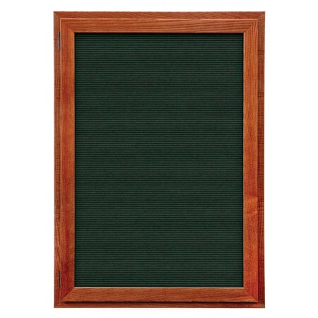 United Visual Products Outdoor Enclosed Combo Board, 72"x36", Black Frame/Black Porc & Keylime UVCB7236ODB-BLKPORC-KEYLIME